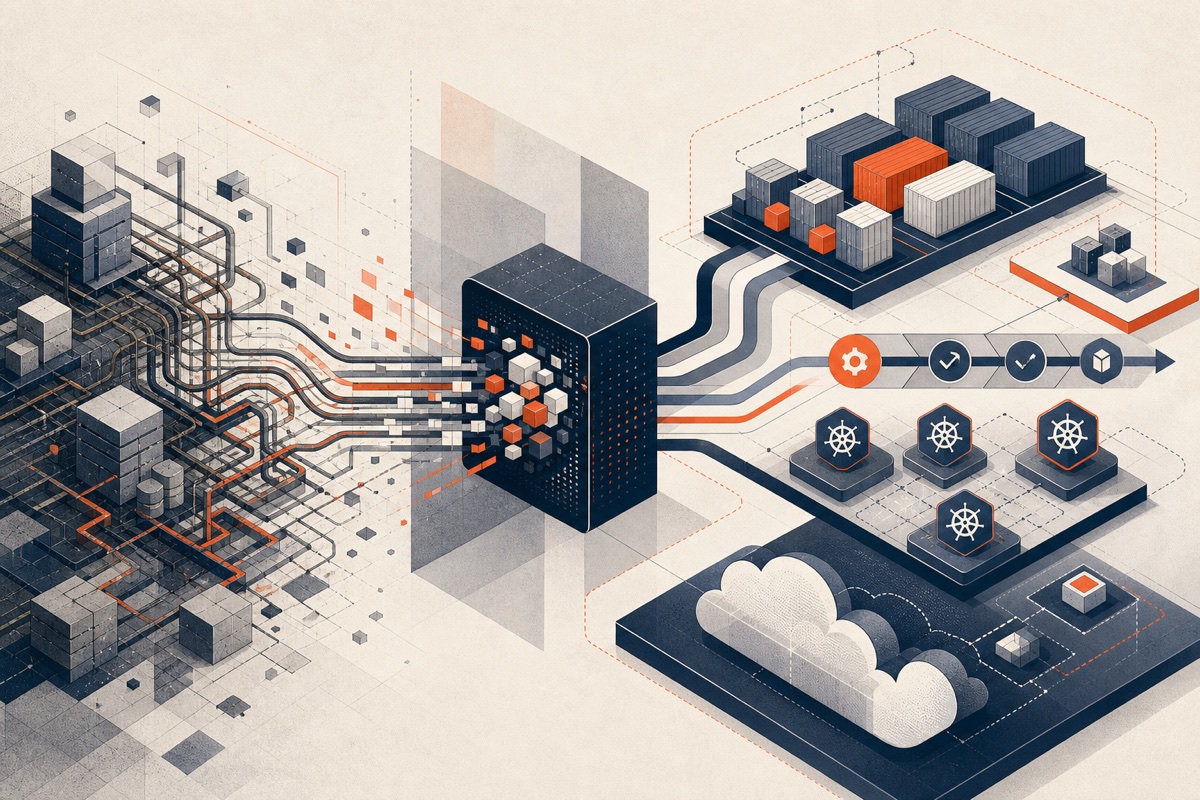 Infrastructure and DevOps modernization illustration